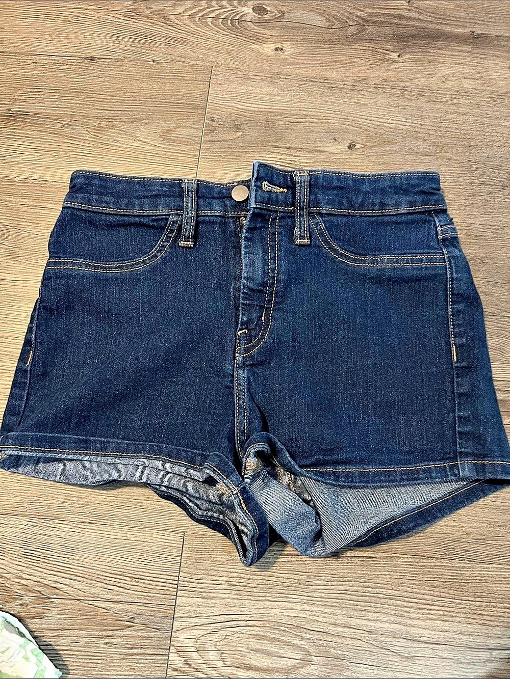 Wild Fable High Rise Short Denim Jean Shorts High Rise Blue Size 5/28 Like New